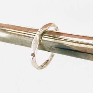 Sterling Silver Dainty Pinky Stacking Ring